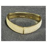 Rebbecca Minkoff Gold Tone Bangle Bracelet