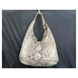Michael Kor Python Print Hobo Shoulder Bag