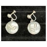 Stuart Nye Pine Cone Screw Back Earrings