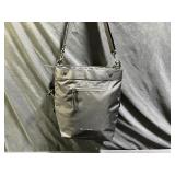 Sherpani Black Travel Tote Crossbody Nylon Bag