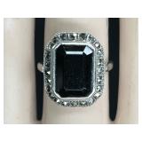 Sterling Silver & Tourmaline Ring