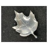 Stuart Nye Pine Leaf Brooch Pin