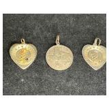 Heart Shaped Sterling Hawaii Pendant & Texas