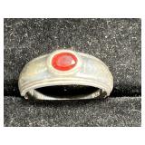 Sterling Silver Tourmaline Ring