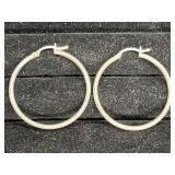 Sterling Silver Hoop Earrings