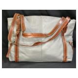 Nino Boxxi Genuine Leather Gray Handbag