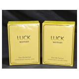 2 New in Box "Luck" Woman Eau de Parfum