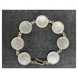 1948 Four Pence Coin Bracelet