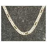 Sterling SIlver Figaro 18" Chain Necklace