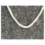 18" Sterling Silver Box chain Necklace