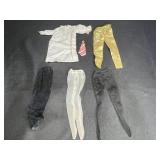 Barbie Clothes, Gold Pants, Night Gown & More
