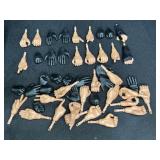 Action Figure Hands GI Joe Hands, Gloved Hands +