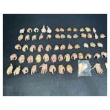 62 Action Figure Replacement Hands