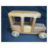 Hand made Wooden Vtg Car By Wood shapes