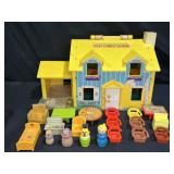 1969 Fisher Price Little People House and more