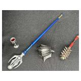 Action Figure Spiked Mace, Armour & Goblet