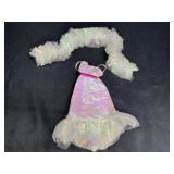 1983 Crystal Barbie Superstar Dress &  Boa