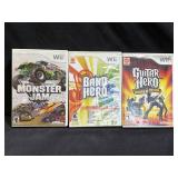 Guitar Hero, Band Hero & Monster Jam Nintendo Wii