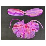 1983 Barbie Magenta Ruffle Sleeve Spectacular