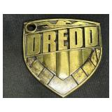 Metal Judge Dredd Badge, the artist Collection