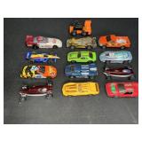 13 Hot Wheels & Matchbox Cars