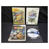 4 Ninendo Wii Games
