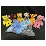 9 Vintage TY  Beanie Babies