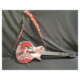 Wii Red Octane Gibson Aerosmith Guitar