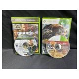 XBOX 360 Dangerous Hunts& Grand Theft Auto IV
