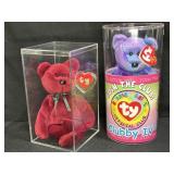 Vintage Ty Beanie Babies Clubby IV & More