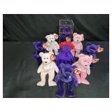 9 Beanie Babies Princess, Ruby, Cure & More
