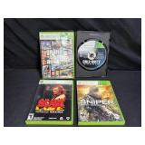 Xbox 360 Games Rock Band, Call Of Duty & More