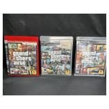 Grand Theft Auto IV, V for PS3 & Case & Manual