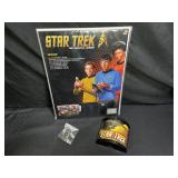 Star Trek Books, Badge & Night Light Cover