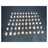 60 Action Figure Hands All Colors & Guesters