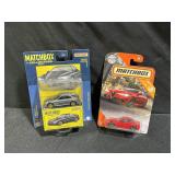 2  Metal Match Box Cars Alfa Romeo In Packages