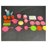 Lot of Barbie Dining & Cooking Accesories