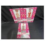 3 New old stock Barbie Paperdoll by Peck Aubrey
