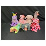 7 Vintage Beanie Babies Jester, Hoppity & More
