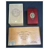 A.J. Fernandez, Robusro 20 & La Aroma Cigar Boxes