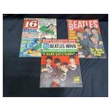 2 1964 Beatles Magazines & Vtg 16 Magazine