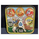 1938 Lone Ranger Tin Litho Target