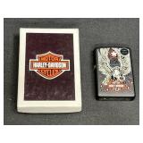 New Zippo Harley Davidson Eagle Star Lighter
