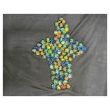 100 Vintage Colorful Marbles