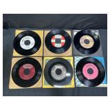 6 Vintage Single Records, Various Artists