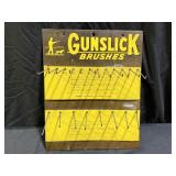 Vintage Gunslick Brushes Store Display