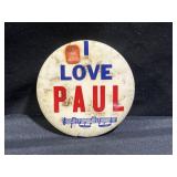 Vintage Beatles 1964,  I Love Paul Pin