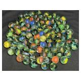 100 Vintage Marbles