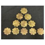 11 Antique No 2 - 30 Brass Trade Tokens