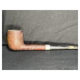 Vintage Ben Wade 75 Billiard Straight Rustic Pipe